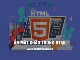 Ẩn Mật Khẩu Trong HTML dễ dàng cho người mới học HTML5