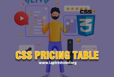 CSS Pricing Table - Cách tạo Bảng Giá bằng HTML và CSS #1