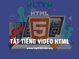Tắt Tiếng Video Trong HTML như thế nào ? - Lập Trình Viên