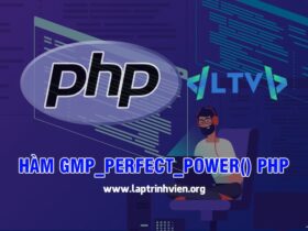 Hàm gmp_​perfect_​power() PHP sử dụng như thế nào ?