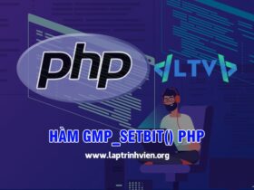 Hàm gmp_​setbit() PHP sử dụng như thế nào ? - Lập Trình Viên