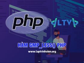 Hàm gmp_less() PHP sử dụng như thế nào ? - Lập Trình Viên