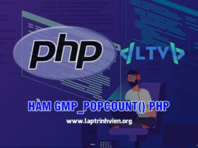 Hàm gmp_popcount() PHP sử dụng như thế nào chi tiết ?