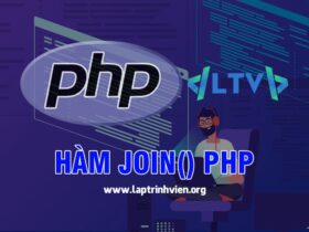 Hàm join() PHP sử dụng như thế nào ? - Lập Trình Viên